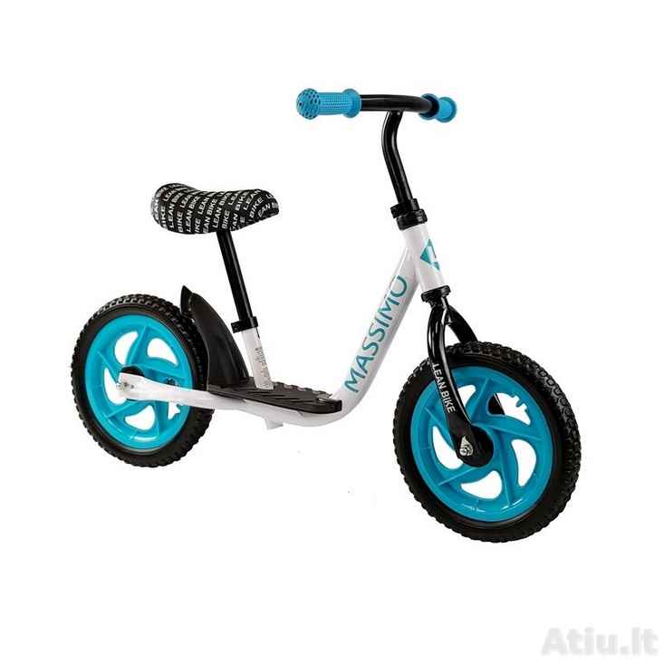 Vaikiškas balansinis dviratukas Massimo Mėlynas