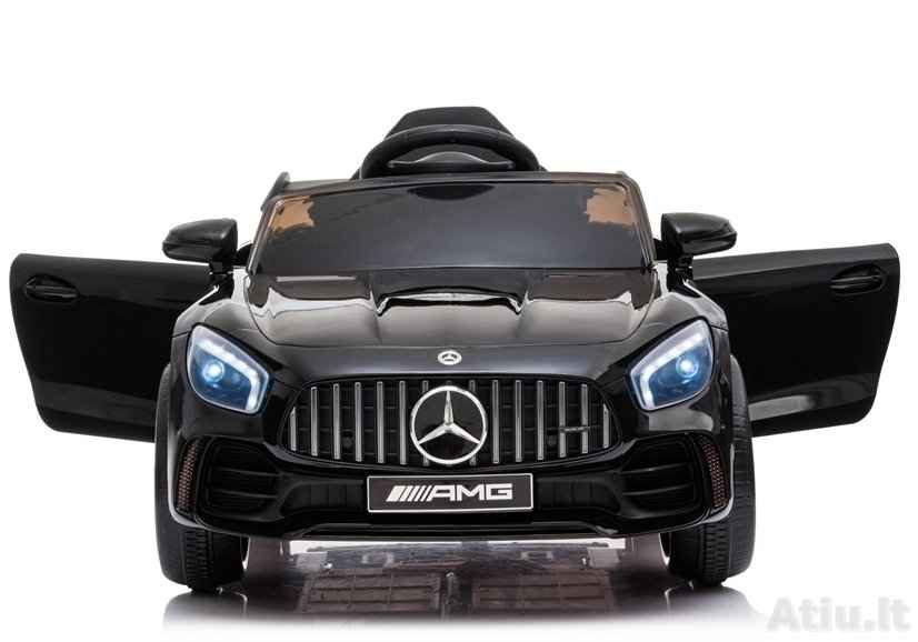 Vaikiškas elektromobilis Mercedes SLS AMG GT R Juodas